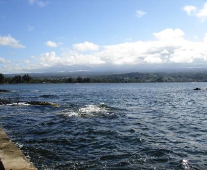 View of Hilo from Coconut Island